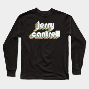 vintage color Jerry Cantrell Long Sleeve T-Shirt